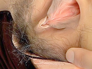 Steamy XXX action with horny hairy Asian teen pussy munching session